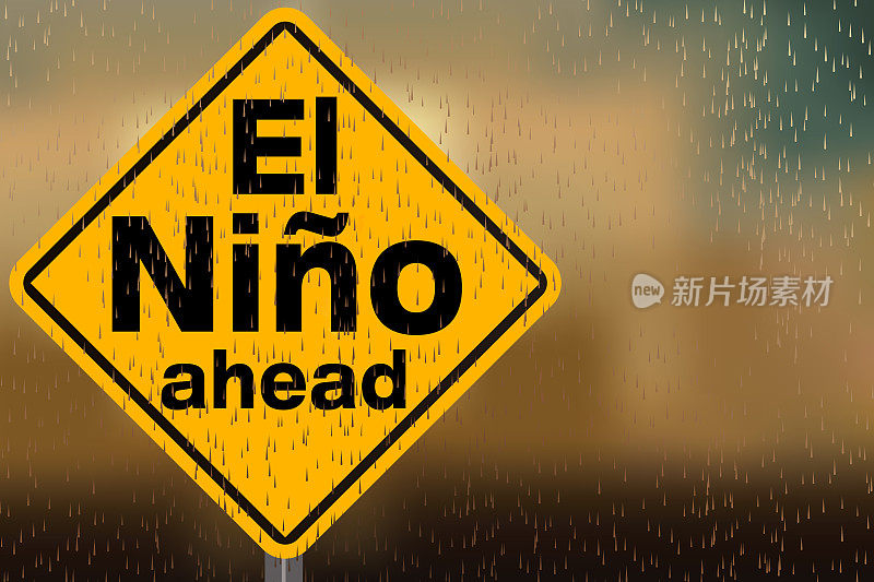 El niño天气标志